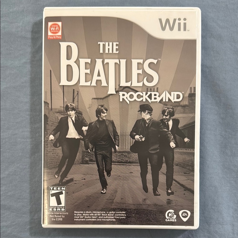 The Beatles Rock Band Nintendo Wii Game Pre-owned